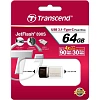 Флеш-память Transcend JetFlash 890, 128Gb, USB 3.1 G1, Type-C, TS128GJF890S