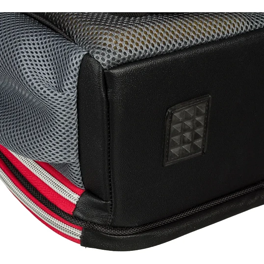 Ранец Комус Класс Basic Летучая мышка , черный, 2 отд, эргоном спинка