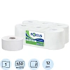 Бумага туалетная д/дисп Focus Eco Jumbo 1сл белая 450м 12рул/уп_5050785