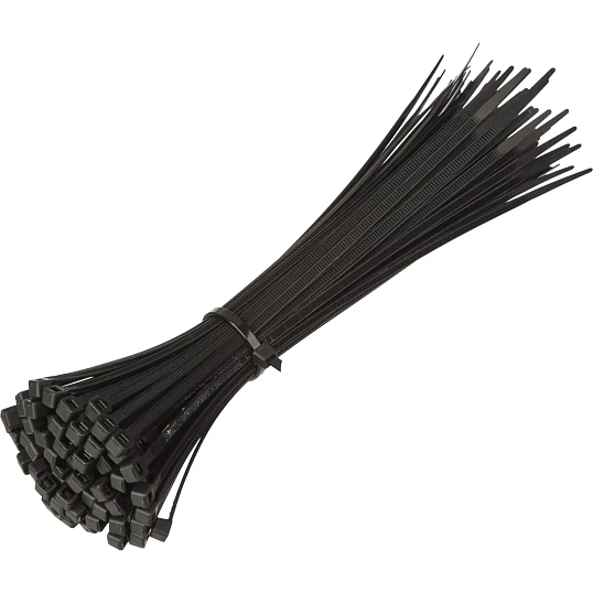 Хомут стяжка нейлоновая Topfort 4х200 (3,6х200 мм) чёрный 100 шт/уп