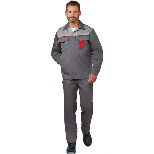 Костюм летний муж л10-КБР т-сер/сер(р.60-62)158-164(серия л)ЧЛБ