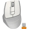 Мышь компьютерная A4Tech Fstyler (FG30S WHITE)бел/сер/2000dpi/беспровод/6кн