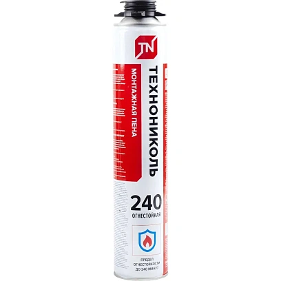 Пена монтажная Технониколь PROFESSIONAL 240 810 Г огнестойкая (239445)