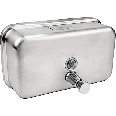 Дозатор для жидкого мыла Luscan Professional горизонт 1200мл металл