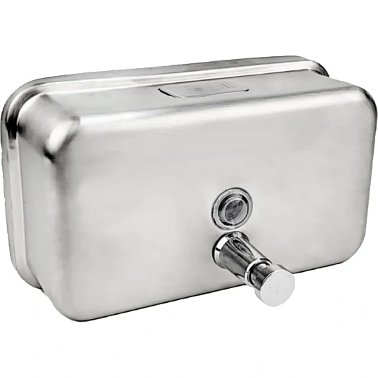 Дозатор для жидкого мыла Luscan Professional горизонт 1200мл металл