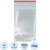 Пакет с замком (Zip Lock) 4 х 6 см, 32 мкм, 1000 шт/уп