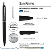 Ручка шариковая BV Сан-ремо 1,0мм,синяя,корп.черн,футляр черн,20-0249-01/09