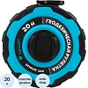 Рулетка геодезическая Topfort Master 20 м х 15 мм в прорезин корп (2019129)