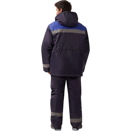 Куртка рабочая зимняя муж з32-КУ син/вас оксф 68-70/194-200 (Арсенал-СП)