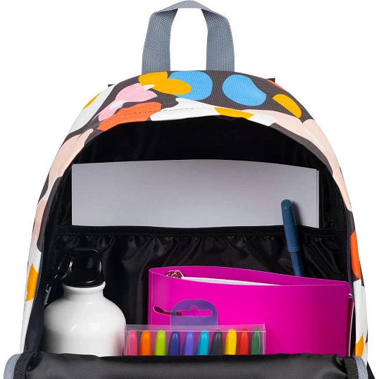 Рюкзак школьный Комус Класс  Light eggs, цветной, 1 отд