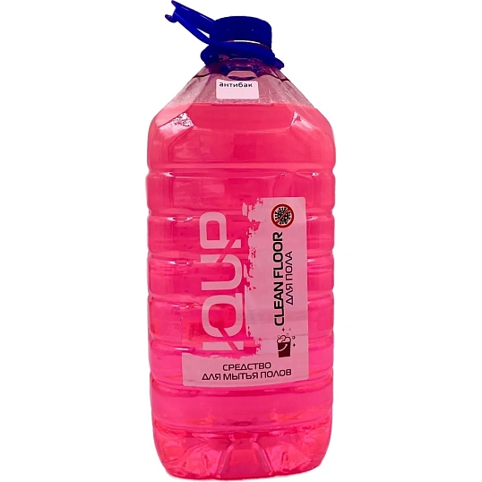 Средство для мытья пола IQUP Clean Floor Аквамарин антибак 5л ПЭТ