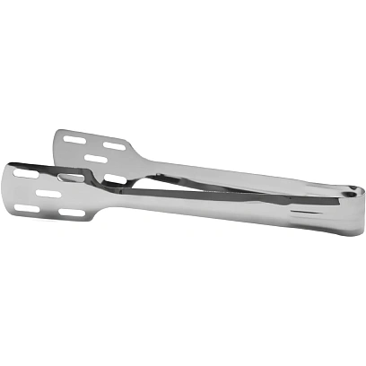 Щипцы для пирожных нерж. 9,5'' 24см (лопатки с прорезями)(кт1356)