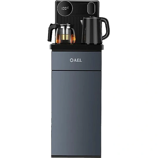 Кулер AEL LD-AEL-81a cool grey, с чайным столиком Тиабар