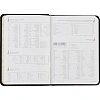 Ежедневник недатированный А6+ 112 х 155 мм Velvet черный 272 стр. 3-495/04