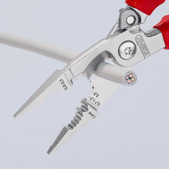 Клещи электромонтажные VDE L-200 мм KNIPEX KN-1396200