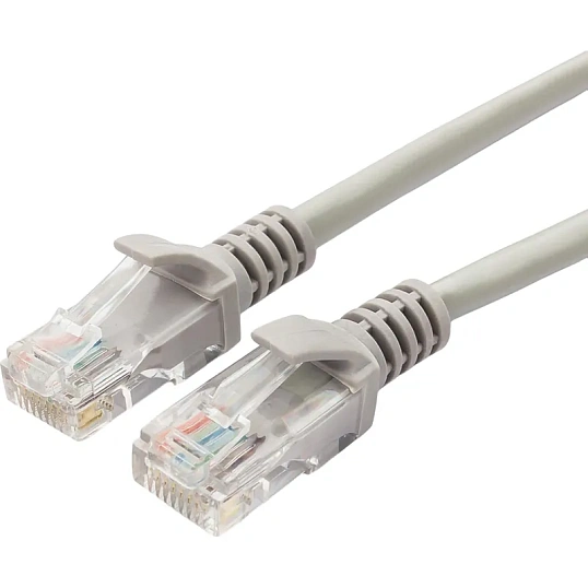 Патч-корд UTP Cablexpert PP10-0.5M кат.5e, 0.5м, литой, (серый)