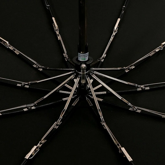 Зонт Trust Мужской, 3сл.,Полный Автомат, 10/58, П/Э, крюк-дерево,31550