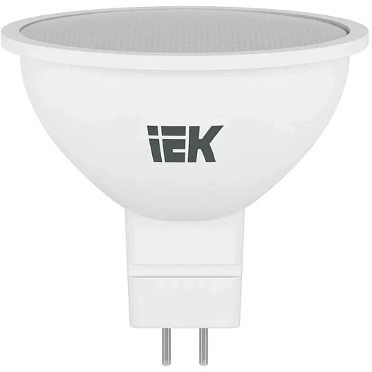 Лампа светодиодная Eco 7Вт софит 4000К GU5.3 IEK LLE-MR16-7-230-40-GU5