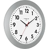 Часы настенные, модель 05, диаметр 305 мм, пластик, серебро, 51570511