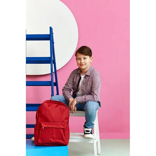 Рюкзак Комус Класс SMPL 18L бордовый 41х32х14
