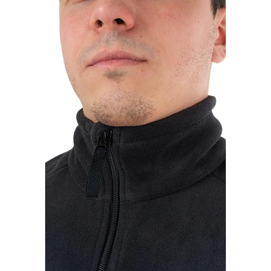 Толстовка флис цв. черный (200гр.) р. 44-46/170-176