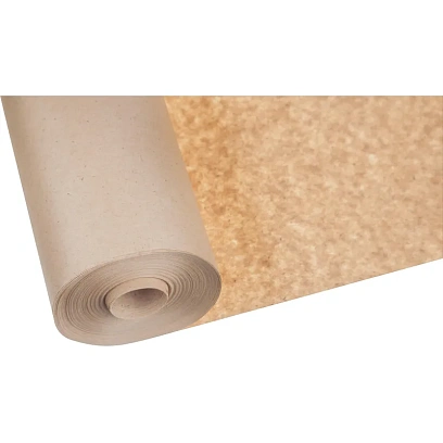 Крафт-бумага оберточная (мягкая), рулон 0.84 х 50 м (80 г/м2), марка Е