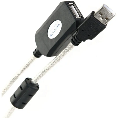 Удлинитель VCOM (VUS7049-10M) USB2.0-repeater,<Am-->Af> 10м