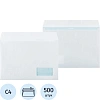 Уценка Конверт белый С4 стрип 229х324 90г прав.окно КОМУС 500 шт/уп