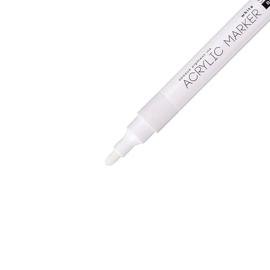 Маркер акриловый Sketch&Art белый 22-0132