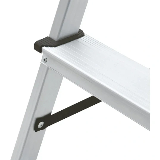 Стремянка ал. двухсторонняя Новая Высота NV 1120, 2х4 ступ. 80 мм 1120204