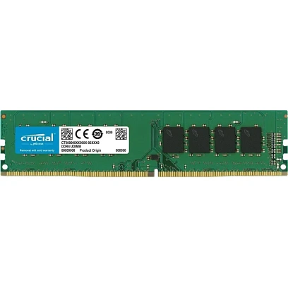 Модуль памяти Crucial DDR4 DIMM 8Gb 3200МГц CL22 (CT8G4DFRA32A)