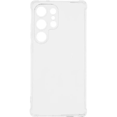 Чехол накладка PERO силикон для Samsung S25 Ultra прозрачный усиленный