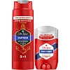 Подарочный набор OLDSPICEтверд антипер SP 50мл+Гельд/д+шампCaptain250мл