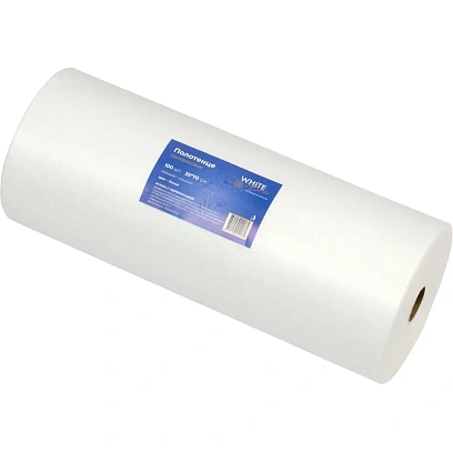 Салфетка спанлейс в рулоне 35х70, белый, пл.50, 100шт/рул, 10252(0179)