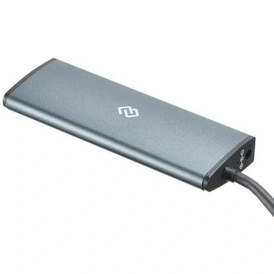 Разветвитель USB Digma (HUB-3U3.0С-UC-G) 4порт. серый