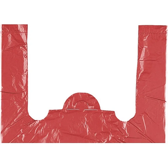 Пакет-майка ПНД 25+12х45 см 9 мкм 80 шт/уп цветной