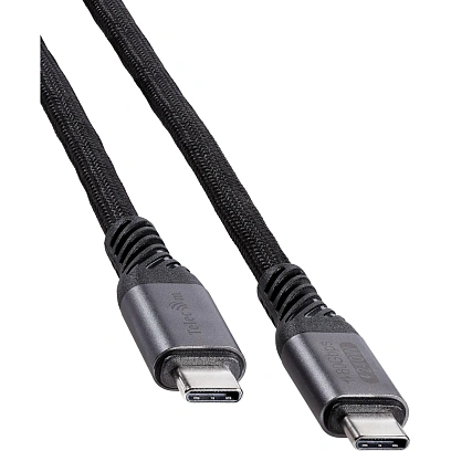 Кабель USB4 TypeCM/CM 16K@60Hz 80GBps, PD 240W, Telecom 1м <TUS855-1M