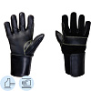 Перчатки защитные антивибрац кожаные Jeta Safety JAV03-10 р.XL