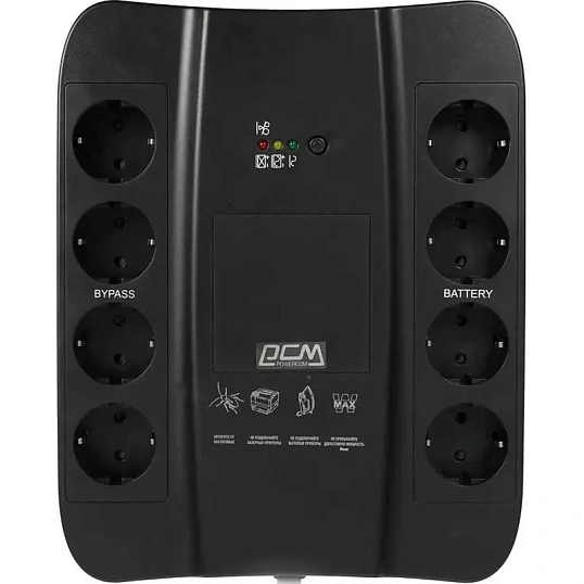 ИБП Powercom SPD-850U 850Вт/510W Лин-инт. 8xEURO