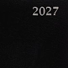 Ежедневник датированный 2027 Attache А5 168л 138x213мм балакрон черн
