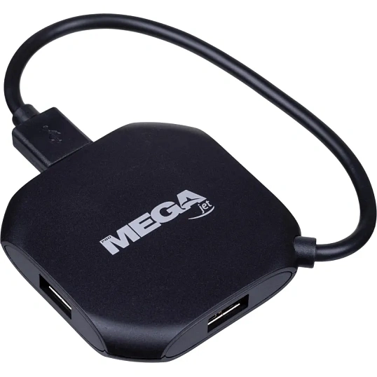 Разветвитель USB ProMega Jet HS007 USB 2.0x4шт/черный