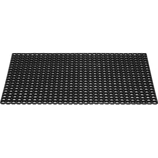 Коврик входной резиновый Luscan Professional 80x120х1,6 см черный