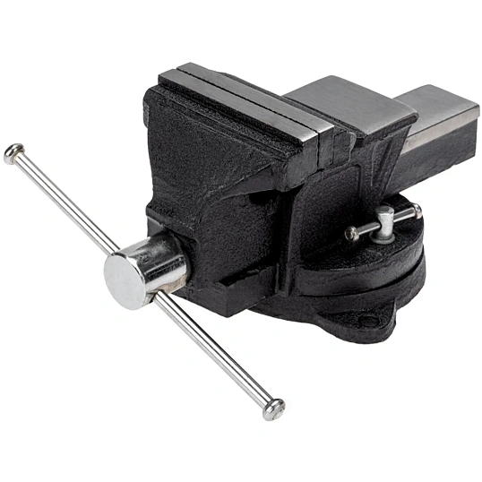 Тиски слесарные 100мм, поворотные, с наковальней KRANZ KR-12-5101