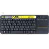 Клавиатура Logitech K400 Plus черный USB беспров. Multimedia (920-007173)