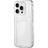 Чехол Rocket Clear Plus отд.дл.карты,iPhone16 Pro,прозр(RCS633TT63PCP-I24)