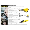 Горелка газовая STAYER MaxTerm MG200 с пьезоподжигом, на баллон (55584)