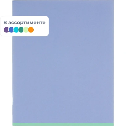 Тетрадь КЛЕТКА 96л. НЕЖНЫЕ ЦВЕТА - 3 цв.мел.обл софт-тач,ассорт,Т96-0188