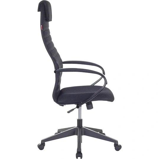 Кресло VB_EChair-655 TTW11 ткань черный, пластик