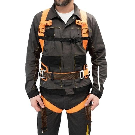 Привязь страховочная широкий кушак, 4 точ.креплен.(HAR14ХХ), рХL/XXL