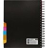 Бизнес-тетрадь B5,200л,кл,греб. Attache Selection Office book чернметаллик